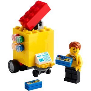 LEGO 30569 레고 시티 가판대 배달원 폴리백