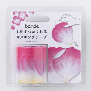 [Bande] 반데 마스킹 테이프 BDA007 꽃잎 핑크