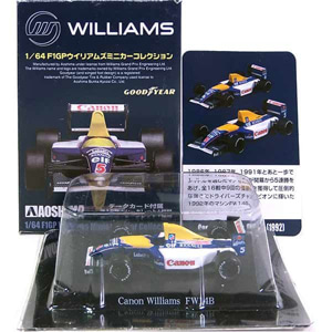 WILLIAMS 1/64 F1 GP 윌리엄스 미니카 컬렉션 단품 [FW14B No.5]