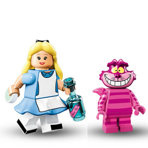LEGO 71012 레고 디즈니 미니피규어 시리즈 앨리스 &amp; 체셔캣 세트