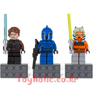 LEGO 853037 레고 스타워즈 자석 세트: Anakin Skywalker, Senate Commando, Ahsoka
