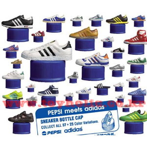 PEPSI adidas 스니커즈 보틀캡 단품 선택
