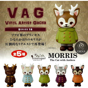 [기간한정세일]VAG(VINYL ARTIST GACHA) SERIES 16 MORRIS 가챠 모리스 2탄 5종세트
