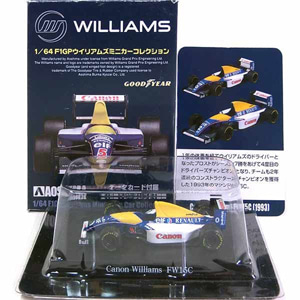 WILLIAMS 1/64 F1 GP 윌리엄스 미니카 컬렉션 단품 [FW15C No.0]